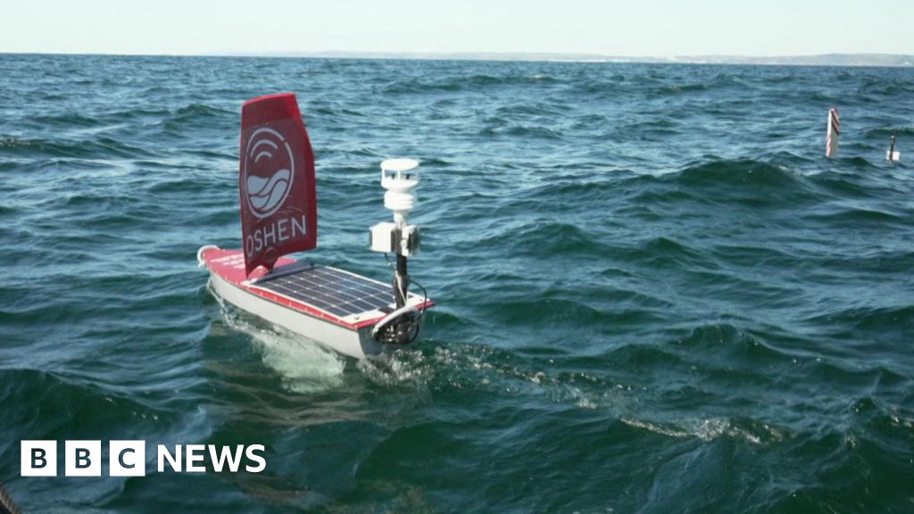 Autonomous boats used to gather data in 'hurricane alley'